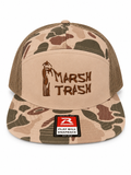 Richardson 7 panel Duck Camo - Tan Marsh Trash Cat Tails