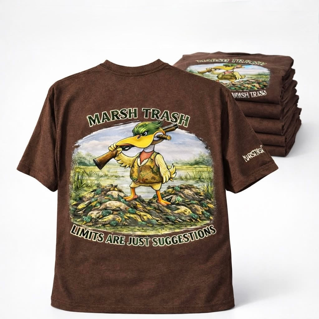 Marsh Trash Cotton T Shirt