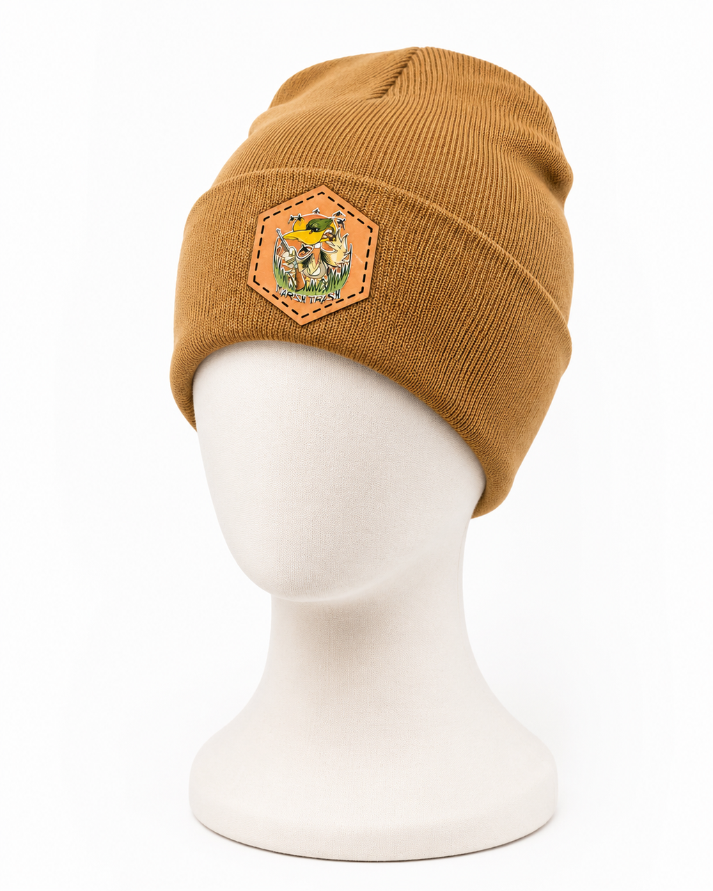 Colored Logo Patch Beanie