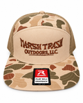 Richardson Flat Bill SnapBack - Tan Outdoors