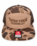Richardson Flat Bill SnapBack - Brown Outdoors
