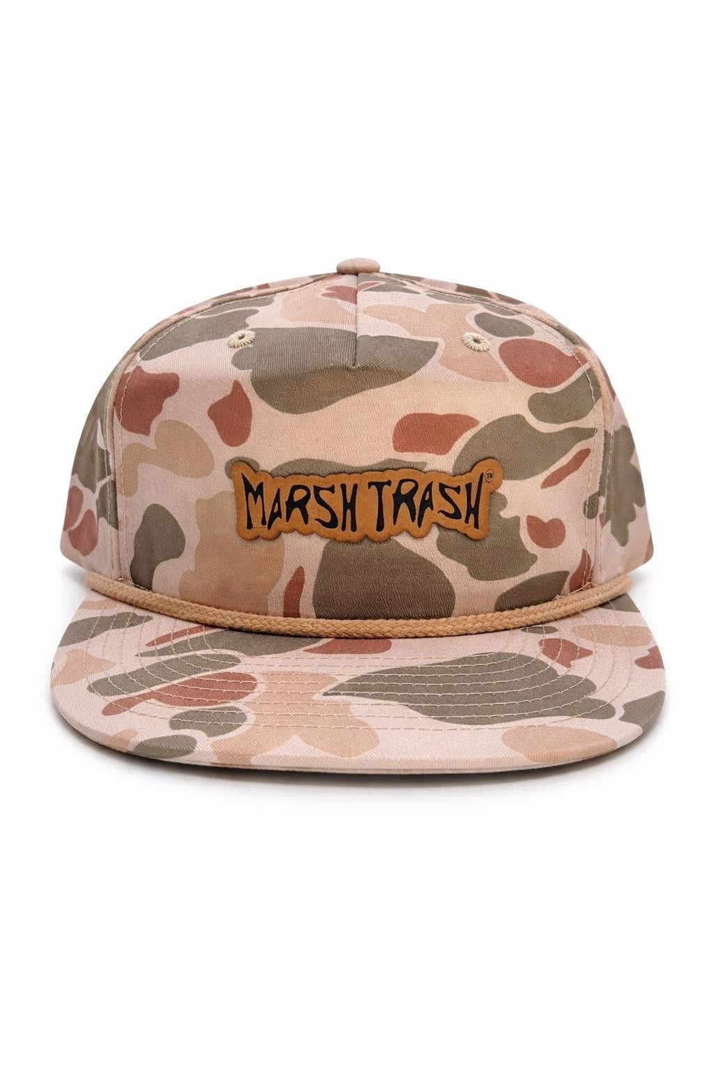 Vintage 5 panel with rope hat