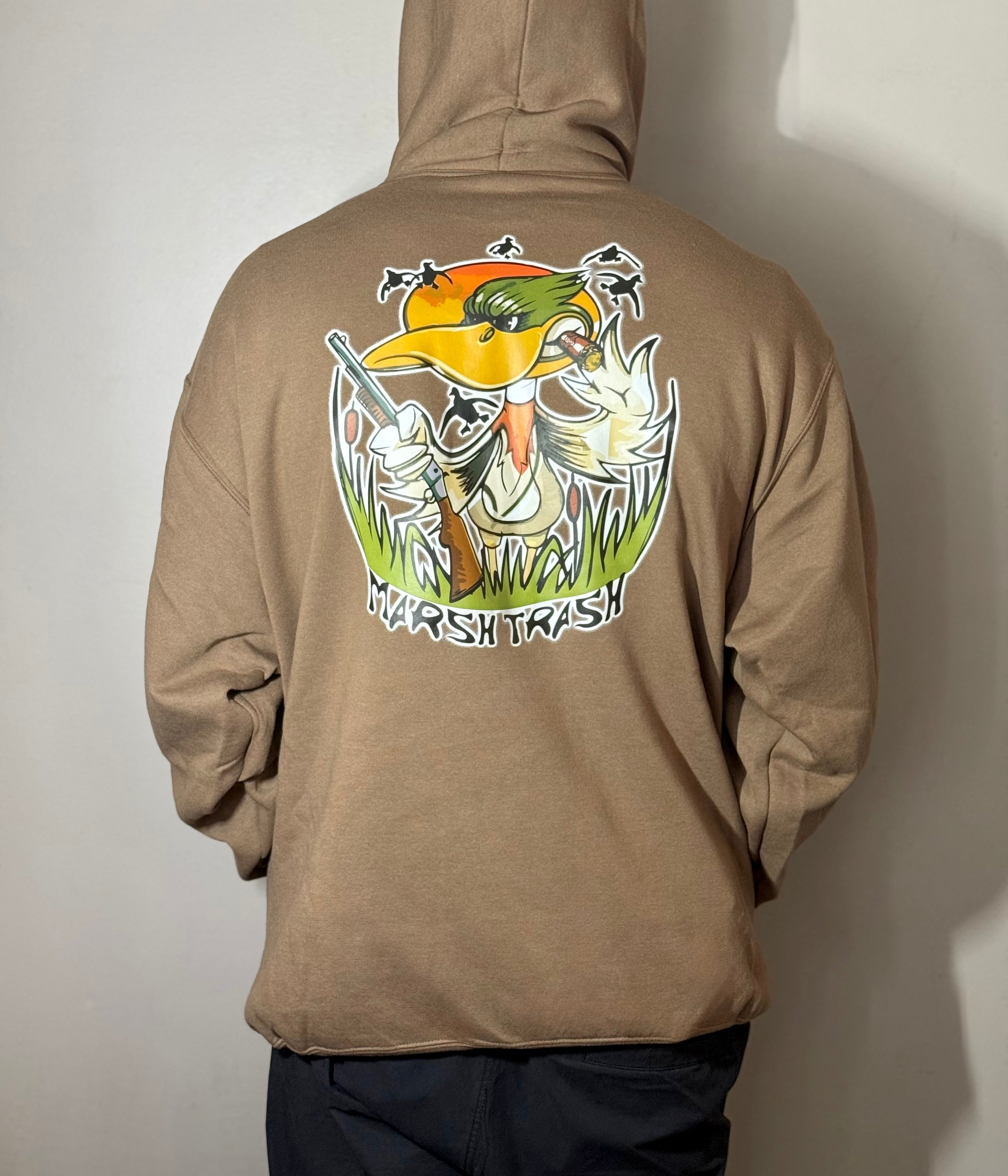 Marsh Trash Hoodie (logo)