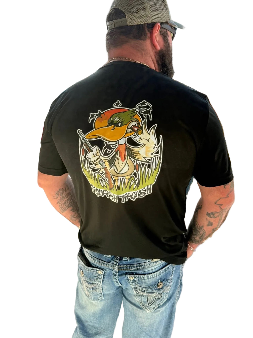 Marsh Trash Cotton T Shirt