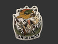 Marsh Trash Logo 3" x 3 1/4"
